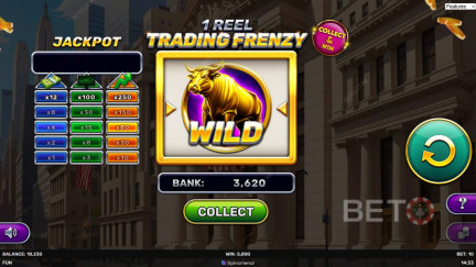 1 Reel - Trading Frenzy Tragaperras - Juega Gratis - Reseña (2025)