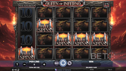 Queen of Inferno Tragaperras - Juega Gratis - Reseña (2025)