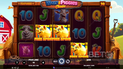Wolf & Piggies Chase Tragaperras - Juega Gratis - Reseña (2026)